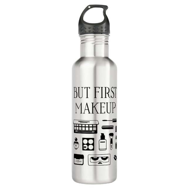 Aber erstes Make-up Edelstahlflasche (Vorderseite)