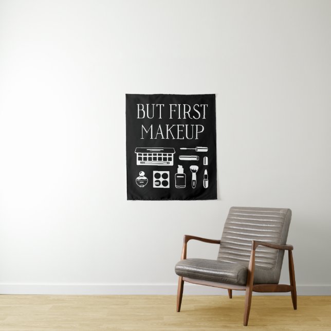 Aber erstes Make-up Wandteppich (Beispiel)