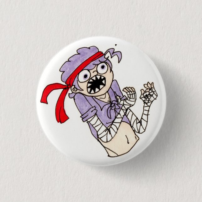 Aber es ist, der dieses Delirium? Button (Vorderseite)