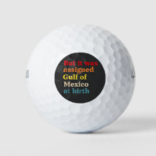 Aber es wurde zum Geburtsjahr zum Golf von Mexiko Golfball