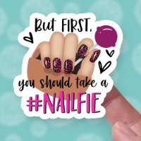 Aber First Nailfie Niedliche Acrylnagel-Geschäft