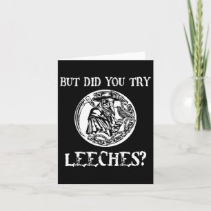 Aber hast du den Leeches Plague Doctor Middle Age Karte