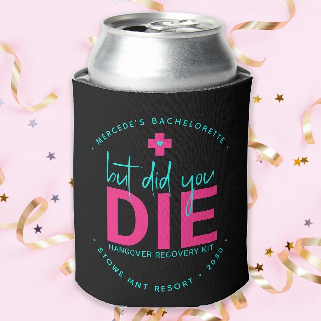 Aber hast du Neon Hot Pink Blue Hangover Kit Die? Dosenkühler (Von Creator hochgeladen)