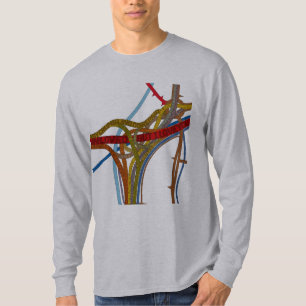 (Aber) i-Liebe-Spaghetti-Kreuzung T-Shirt