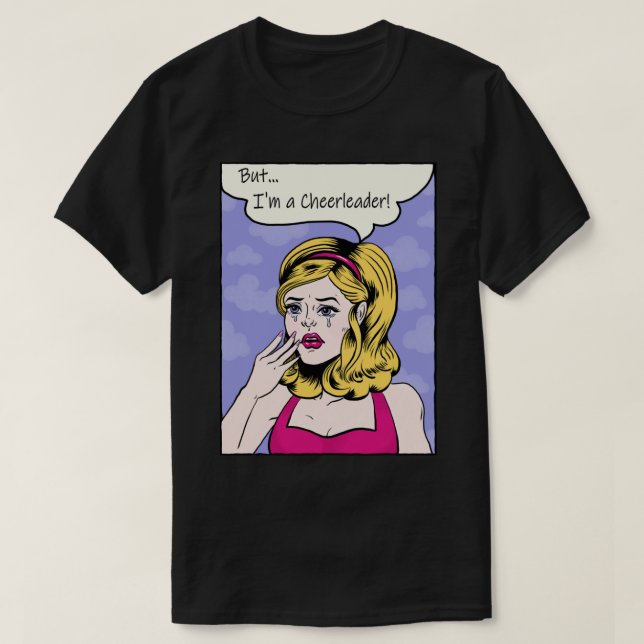 Aber ich bin Cheerleader Illustration Classic T-Shirt (Design vorne)