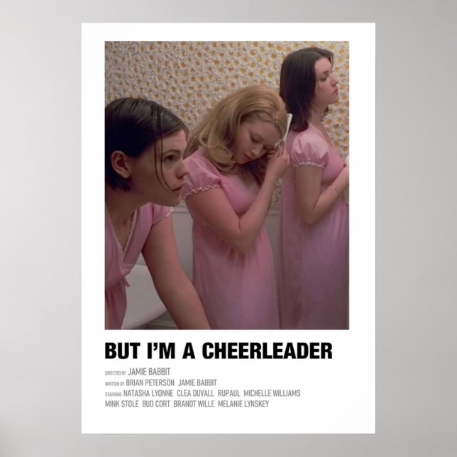 Aber ich bin Cheerleader Minimal Poster (Vorne)