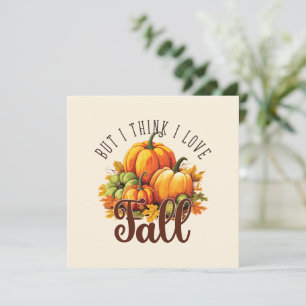 Aber ich glaube, ich Liebe fallen - Pumpkins & Blä