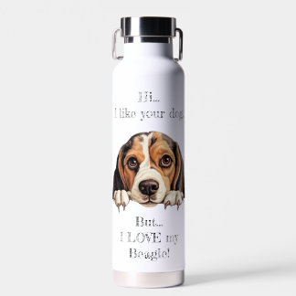 Aber ich LIEBE meinen Beagle! Trinkflasche