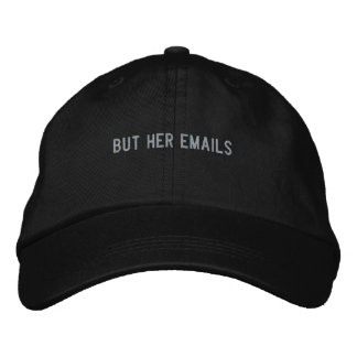 aber ihre E-Mails Bestickte Baseballkappe