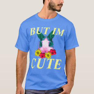 aber niedliches flowerbun im T-Shirt