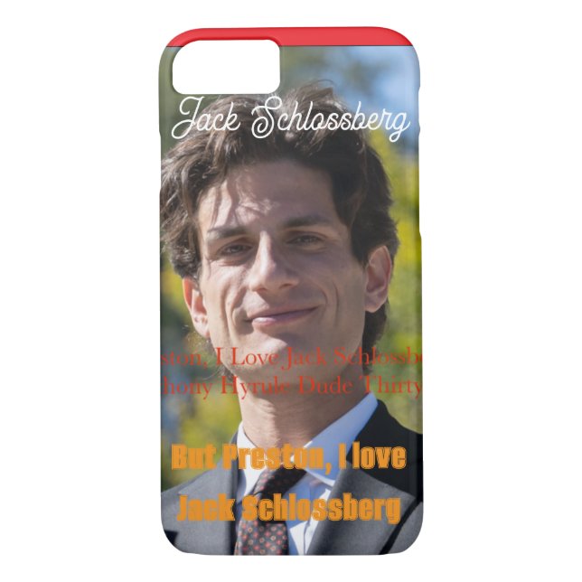 Aber Preston, ich Liebe Jack Schlossberg iPhone Ca Case-Mate iPhone Hülle (Rückseite)