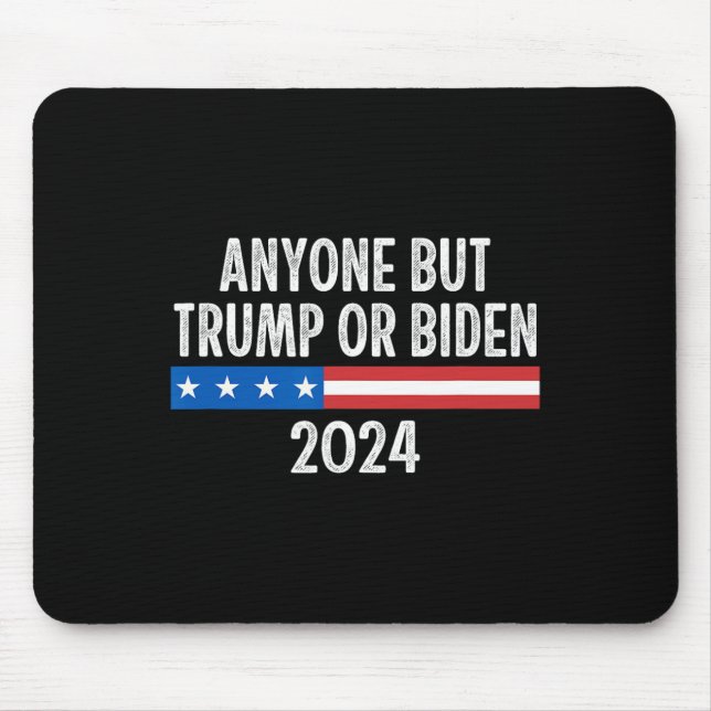 Aber Trump oder Biden 2024 - Vintager Stil - Mousepad (Vorne)