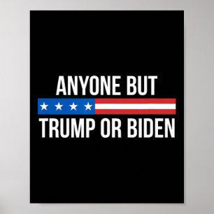 Aber Trump oder Biden - Poster