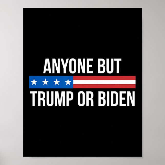 Aber Trump oder Biden - Poster (Vorne)