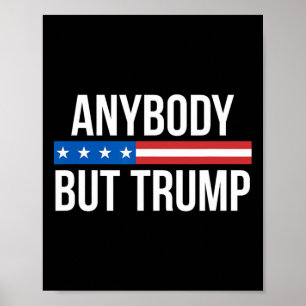 Aber Trump-Präsident Donald Trump 2024 Poster