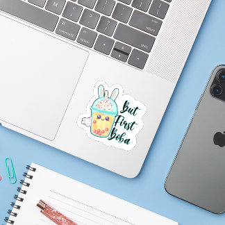 Aber zuerst Boba Sticker