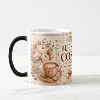 Aber zuerst, Coffee Romantic Blush Café Tasse
