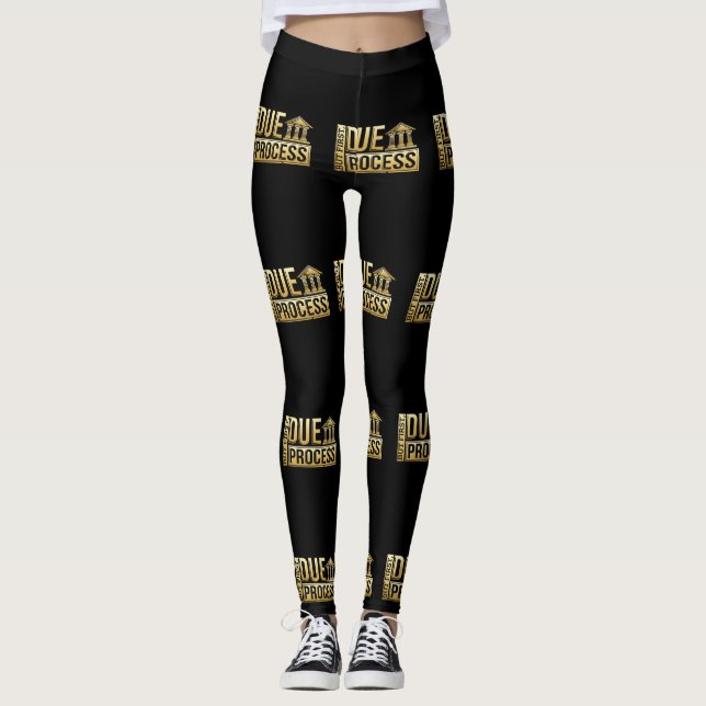 Aber zuerst einmal ordentlicher Prozessanwalt und  Leggings (Vorderseite)