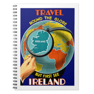 Aber zuerst Irland sehen! Notizblock