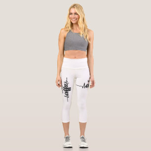Aber zuerst Kaffee Capri Leggings für Kaffeeliebha
