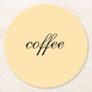 Aber zuerst, Kaffee - Creme Untersetzer