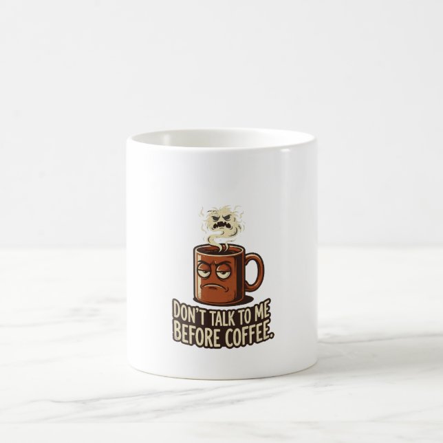 Aber zuerst Kaffee! Kaffeetasse (Mittel)