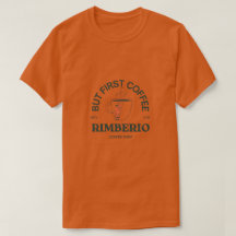 Aber zuerst Kaffee – Rimberio Coffee Shop Männer-T