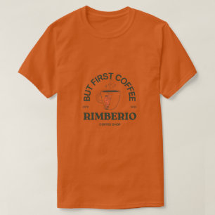 Aber zuerst Kaffee – Rimberio Coffee Shop Männer-T T-Shirt
