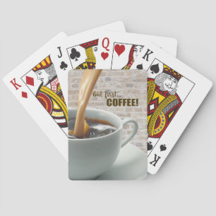 aber zuerst, KAFFEE Spielkarten