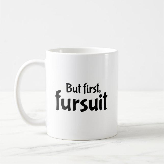 Aber zuerst: Kaffee-Tasse Kaffeetasse (Links)