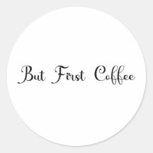 "Aber zuerst Kaffee" Trendy Design Herren T-Shirt