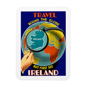 Aber zuerst sehen Sie Irland! Magnet