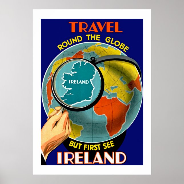 Aber zuerst sehen Sie Irland! Poster (Vorne)