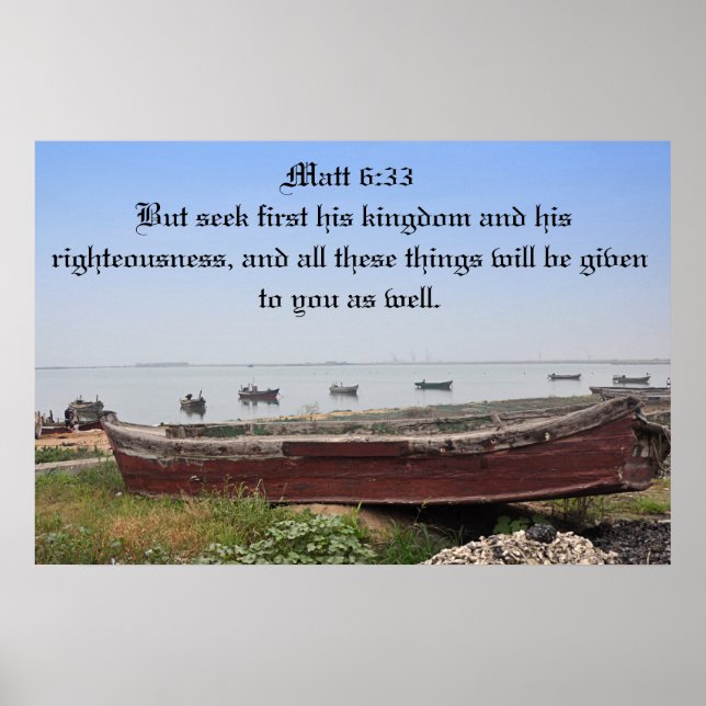 Aber zuerst sein Königreich suchen Poster (Vorne)