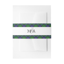Abercrombie Blue Green Tartan Kariert schottisch