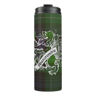 Abercrombie Clan Tartan Lion Thermosbecher