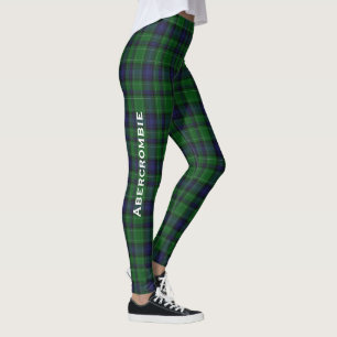 Abercrombie Custom Tartan Karierte Leggings