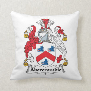 Abercrombie Familienwappen Kissen