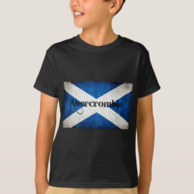 Abercrombie Grunge Flag T-Shirt (Vorderseite)