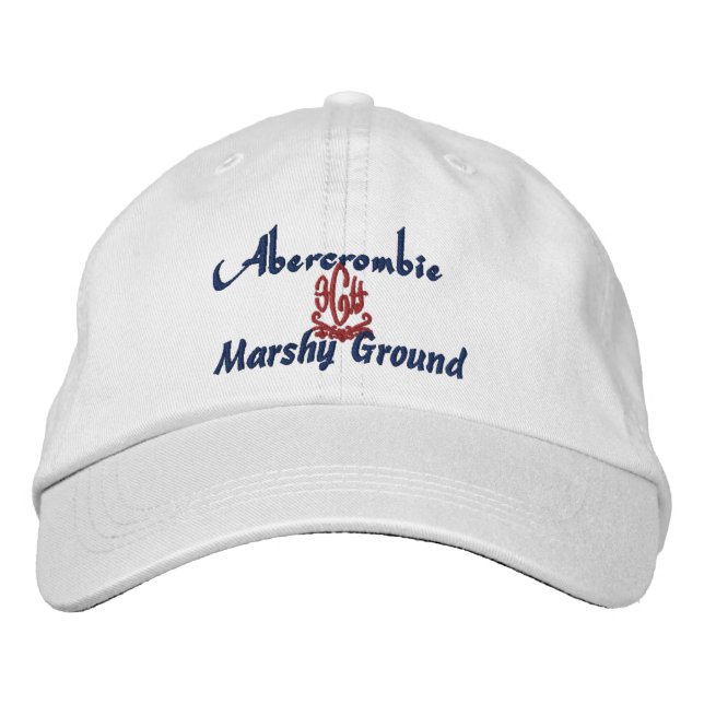 Abercrombie-Name mit keltischer/gälischer Bedeutun Bestickte Baseballkappe (Vorderseite)
