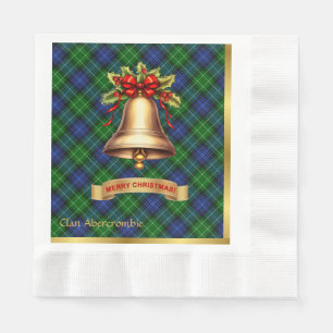 Abercrombie Personalisiert Tartan Weihnachten Serviette