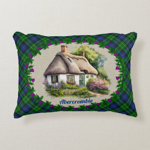 Abercrombie Reetgedecktes Cottage & Tartan Persona Dekokissen