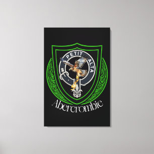 Abercrombie schottisches Clan-Wappen Leinwanddruck