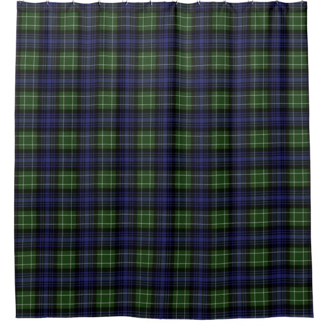 Abercrombie Tartan Duschvorhang (Vorderseite)