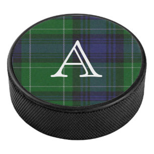 Abercrombie Tartan Karierter Mit Monogramm Hockey  Eishockey Puck