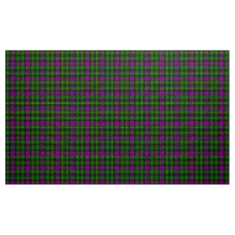 Abercrombie Tartan Lila und grüne Karierte Stoffe