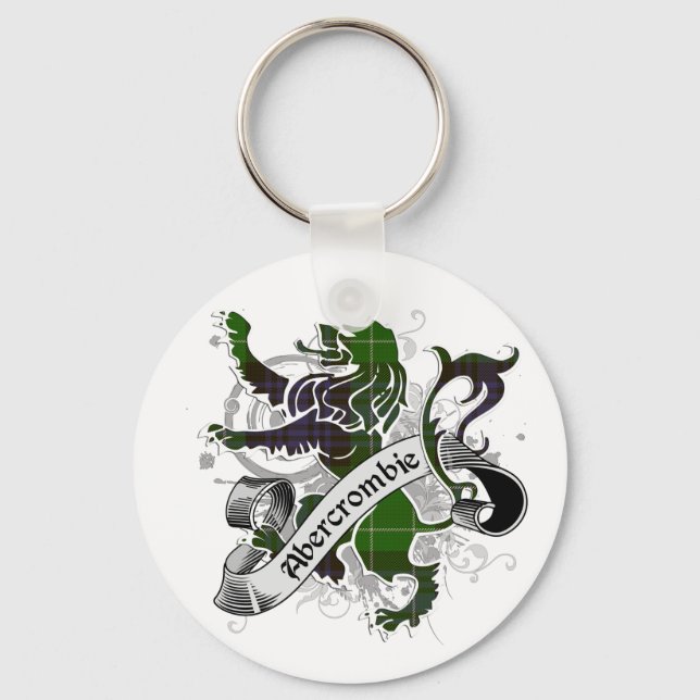 Abercrombie Tartan Lion Schlüsselanhänger (Vorderseite)