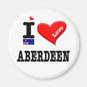 ABERDEEN - I-Liebe Magnet