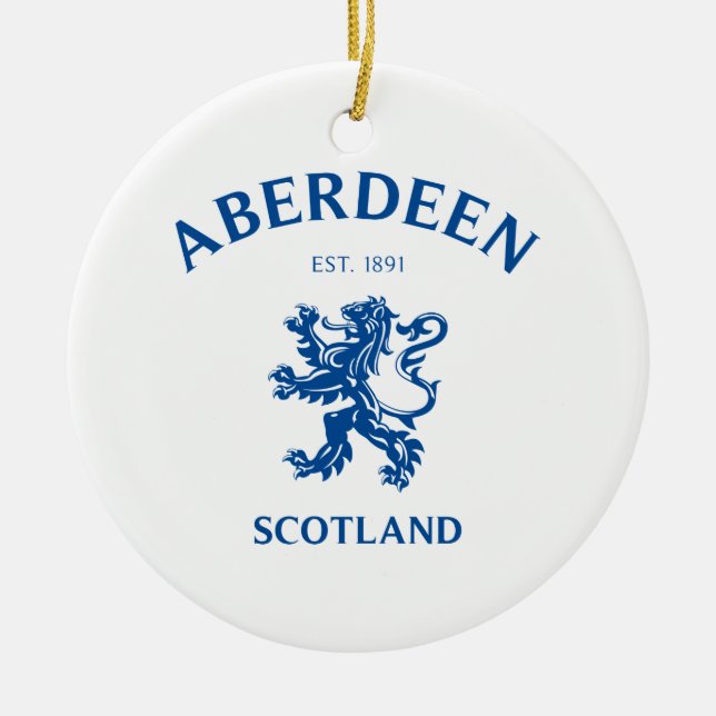 ABERDEEN KERAMIK ORNAMENT (Vorne)