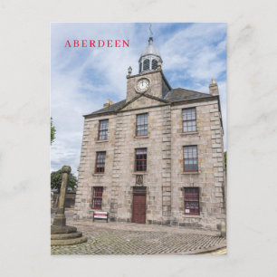 Aberdeen Old Townhouse Aussicht Postkarte